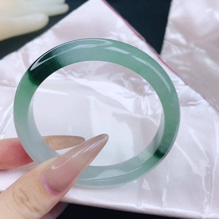 未镶嵌手镯翡翠58-59圈口