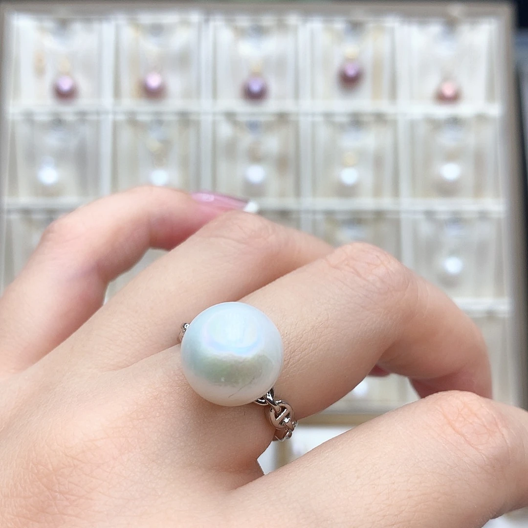 淡水珍珠合金颈饰