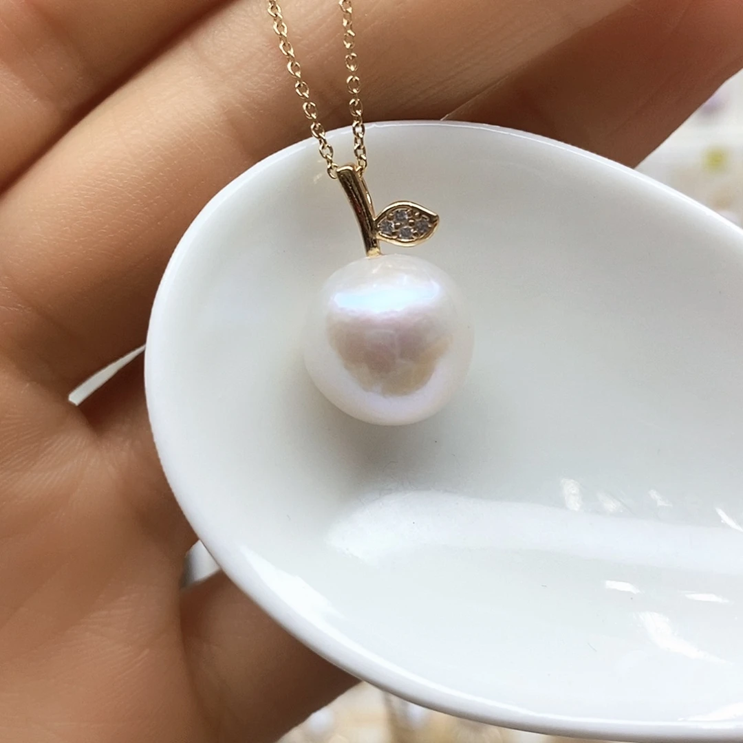 淡水珍珠颈饰合金