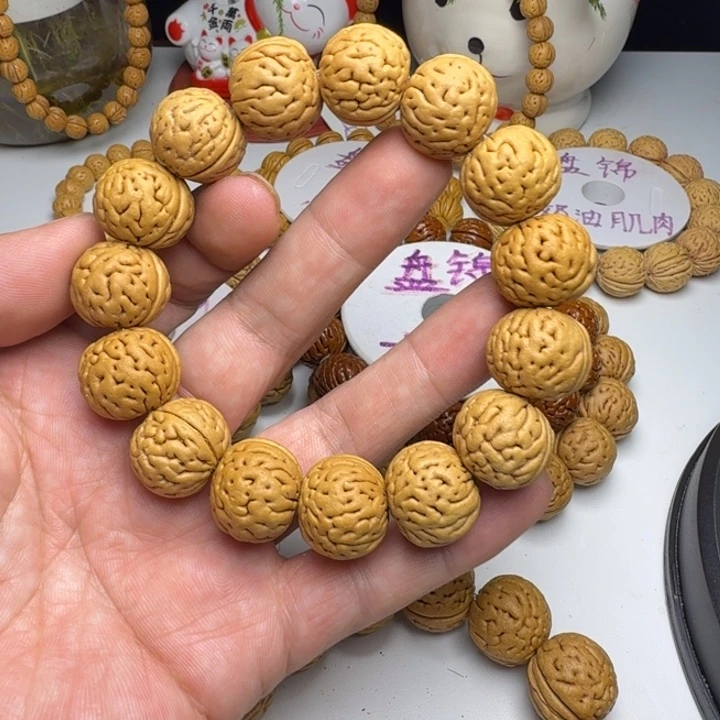 时****桃核吊坠文玩桃核手串