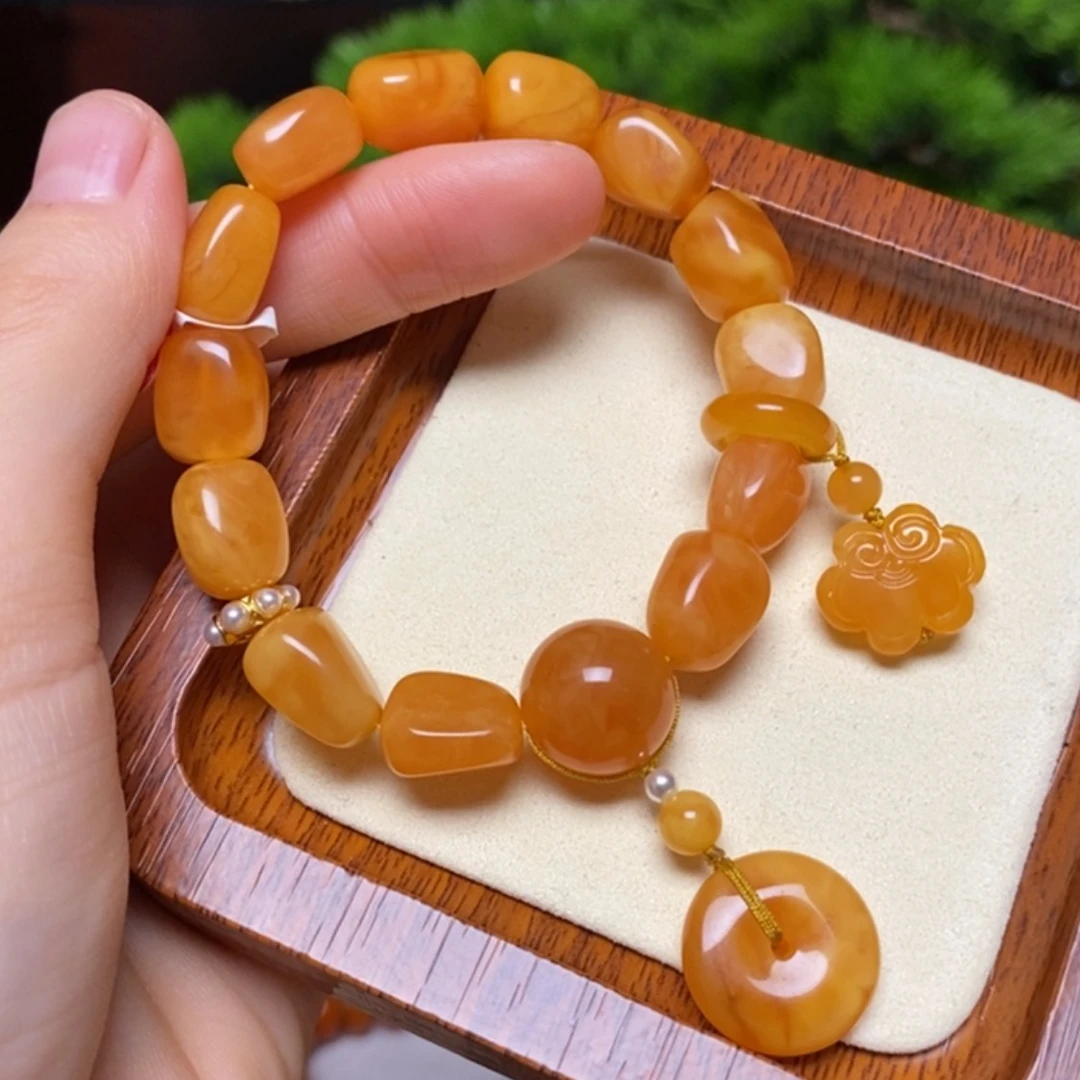 【闪购商品】手链蜜蜡未镶嵌手串