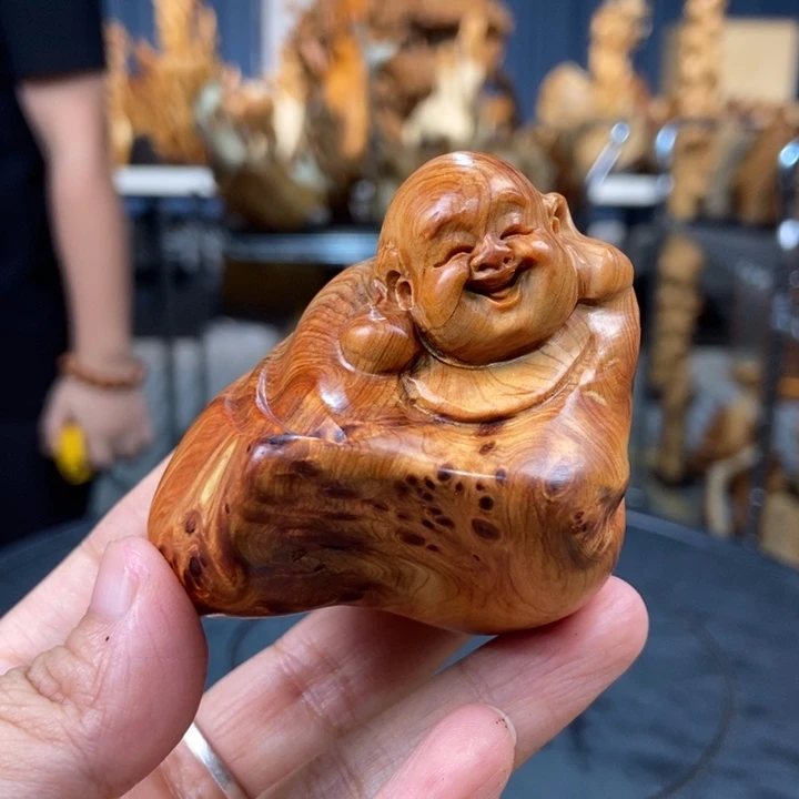 柏木（崖柏）手把件