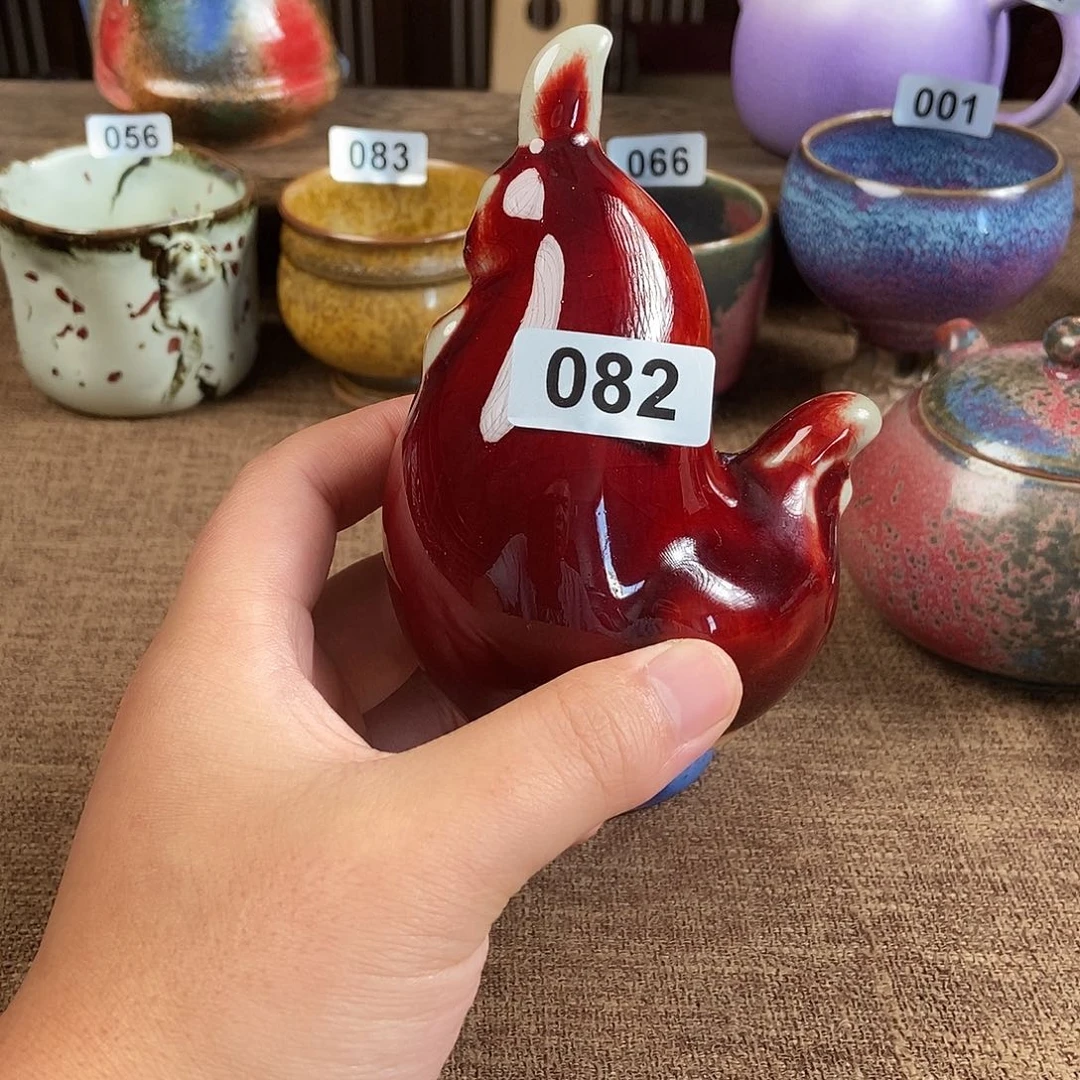 用***1瓷片钧瓷茶壶茶具