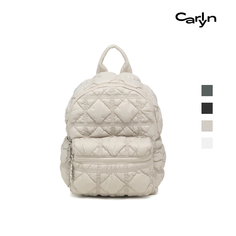 Carlyn MELLOW 圣诞礼物韩国经典衔缝设计云朵手提双肩包