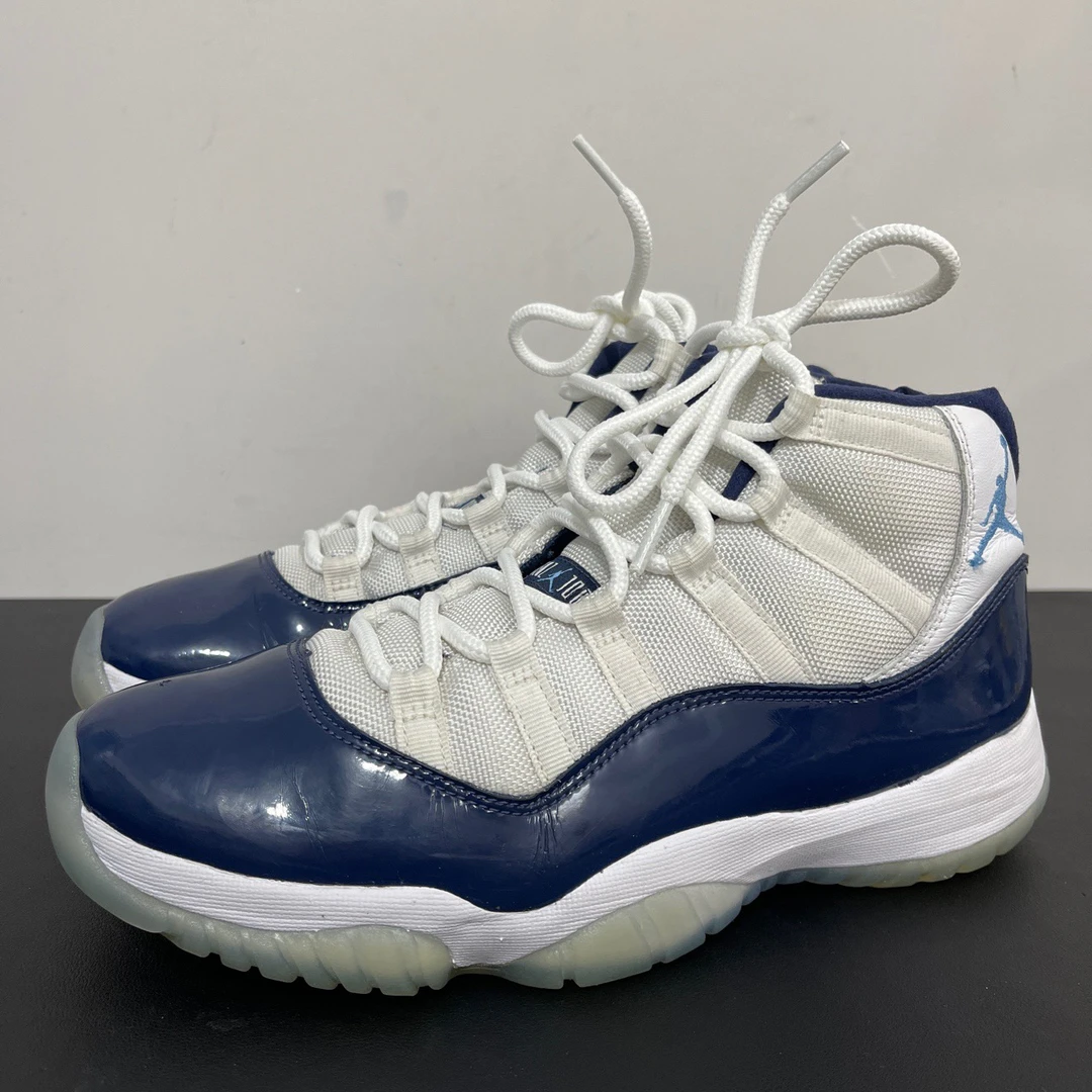 90新 AIR JORDAN 42.5码/AJ11海军蓝 潮鞋球鞋/9新/无盒
