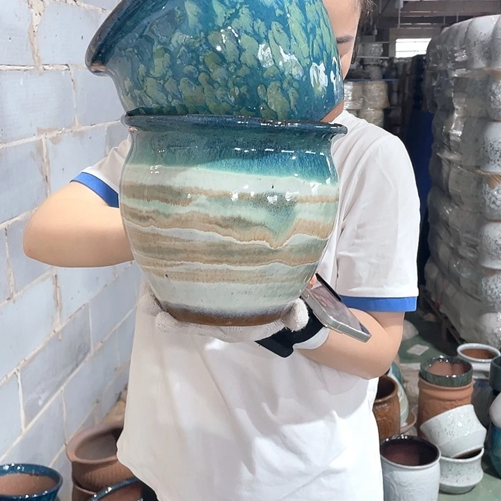 红陶瑕疵高18/20颜色随机