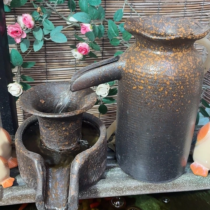 粗陶口径13/27，13/15/15进水口1.6厘米