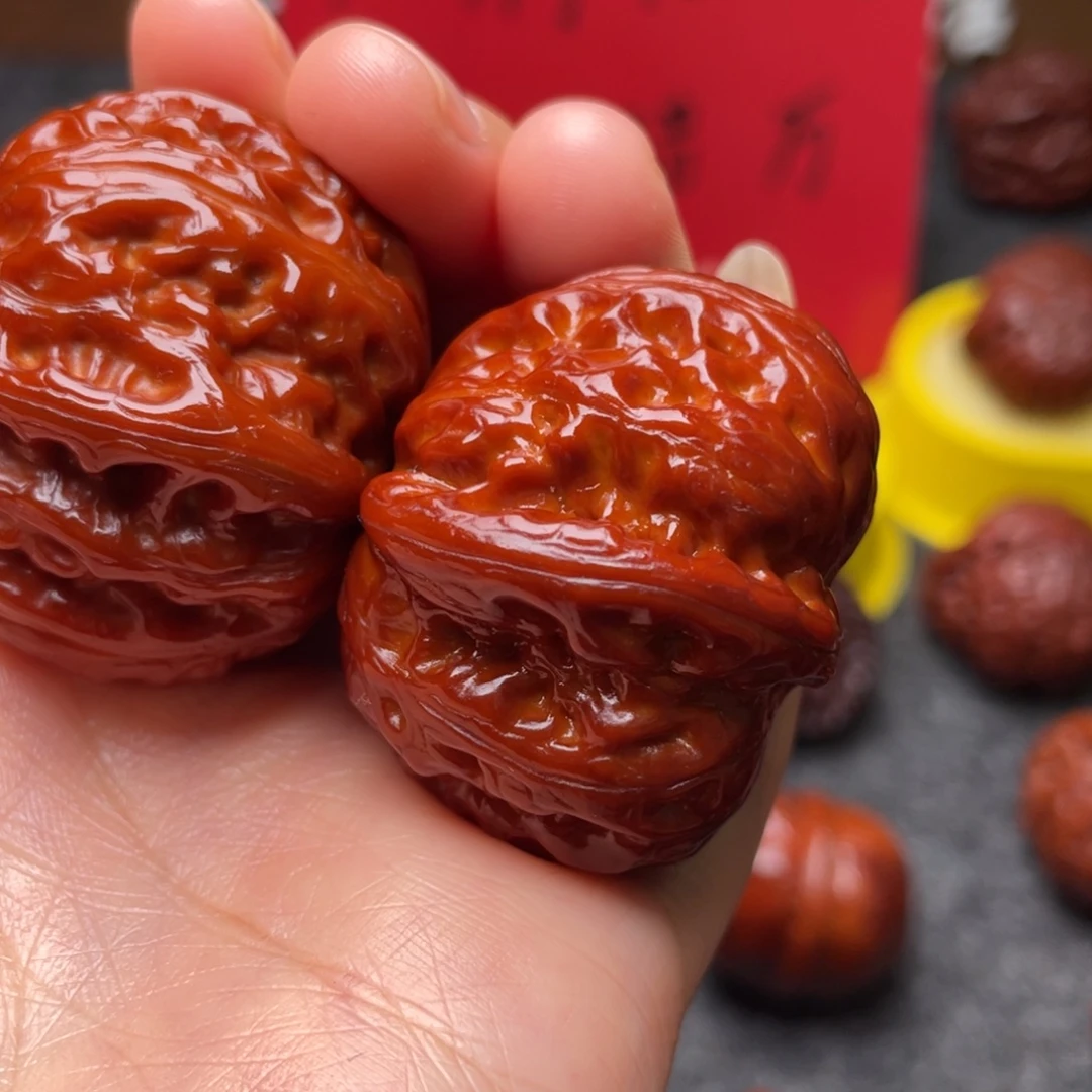 消***肌吊坠文玩核桃文玩核桃 手把件 元宝 40