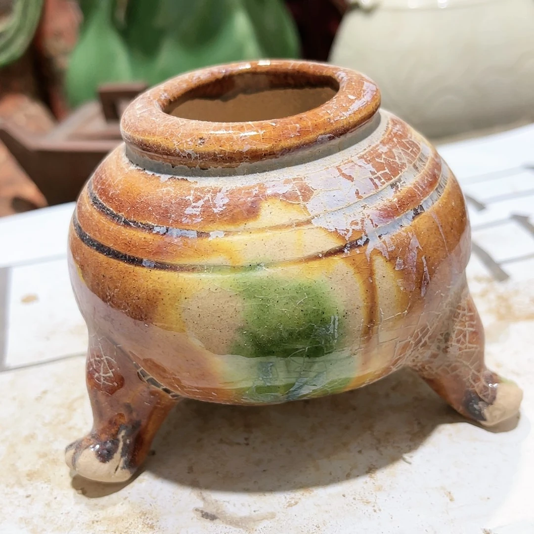 瓦当摆件摆件茶桌茶台陶瓷