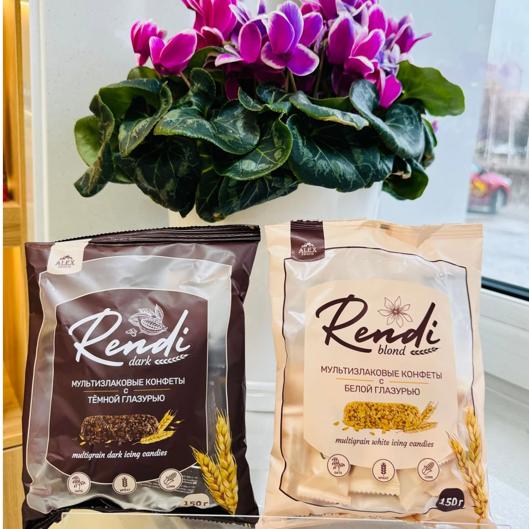 【2包】俄罗斯进口俄洛哆牌燕麦/巧克力味燕麦棒糖150克/盒