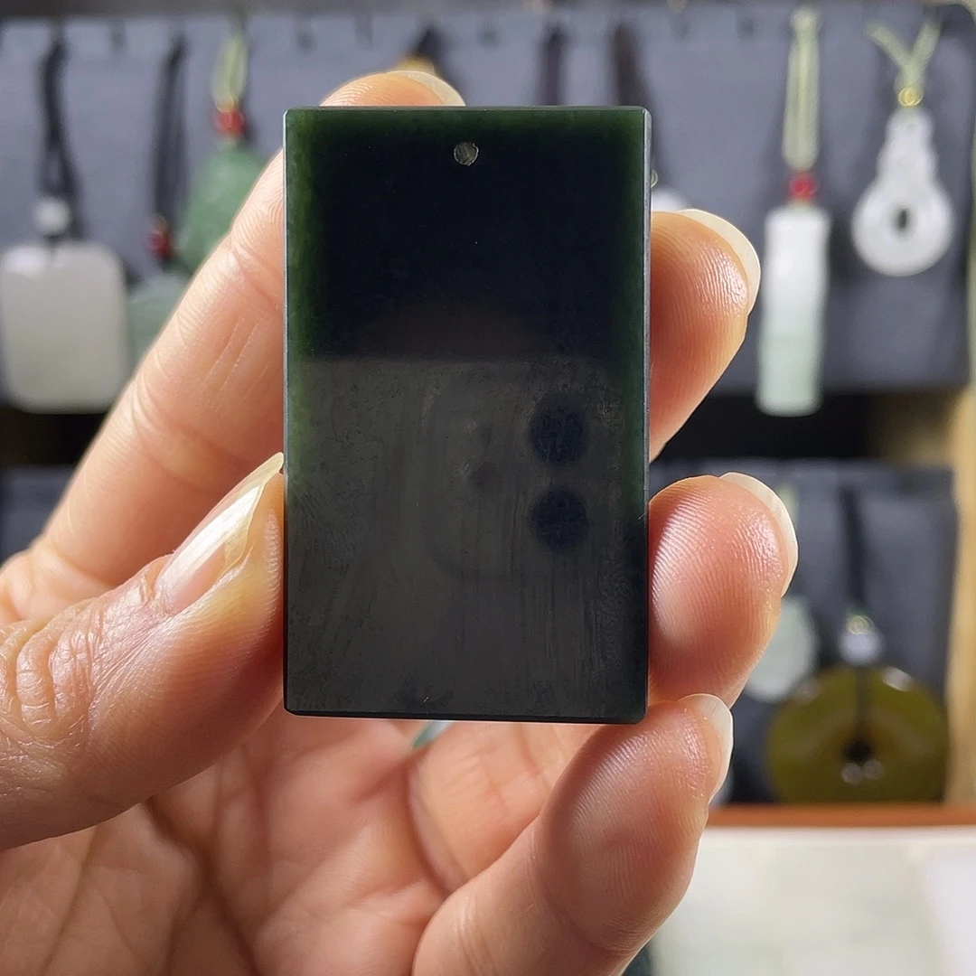 和田玉（青玉）未镶嵌颈饰