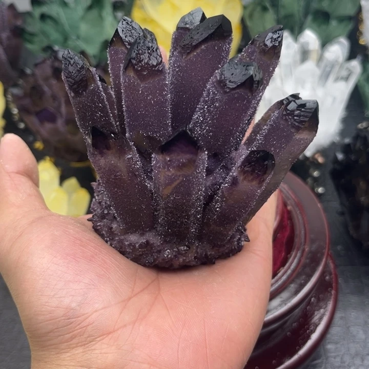 琉璃手工艺品皮*爷晶簇