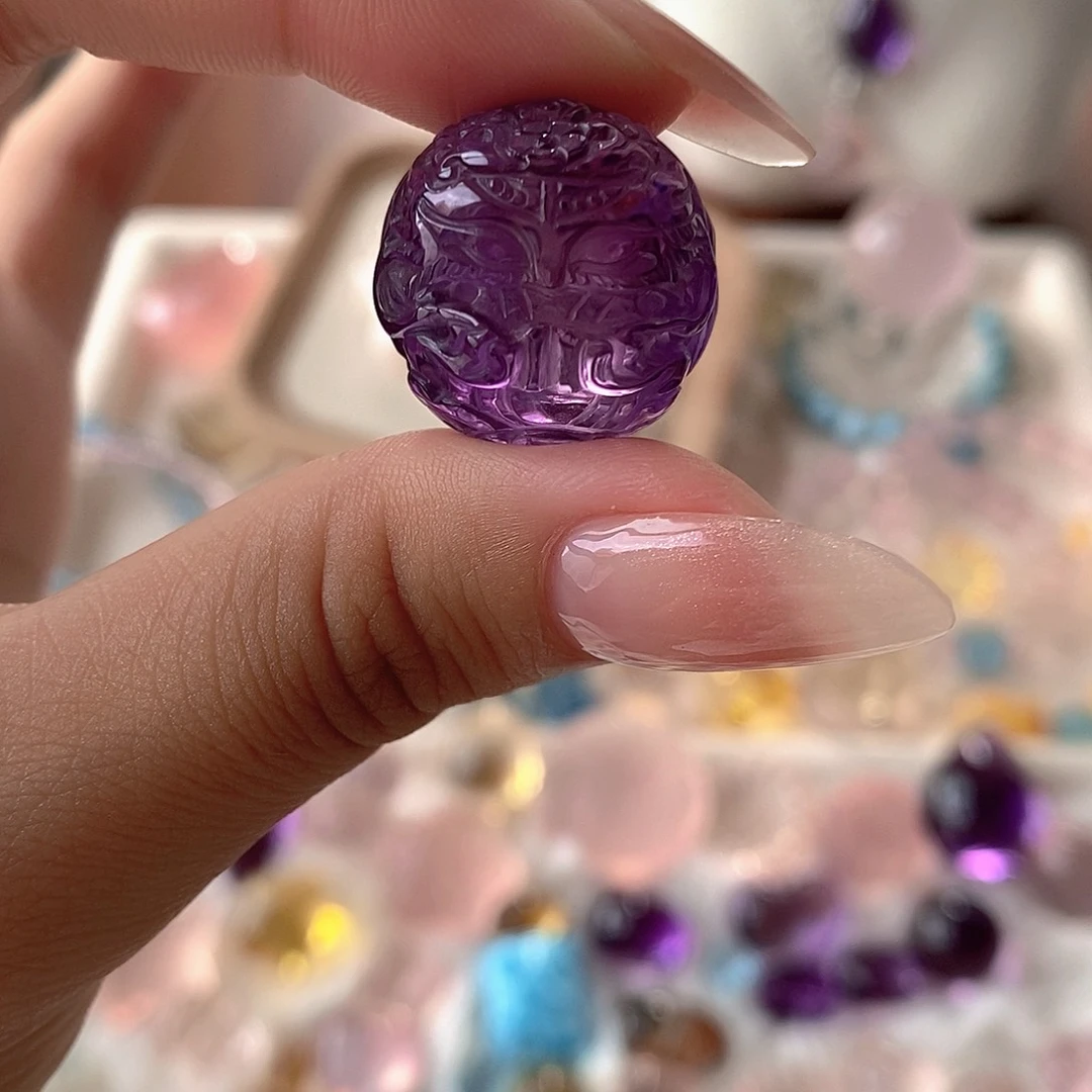 未镶嵌珠宝半成品水晶水晶