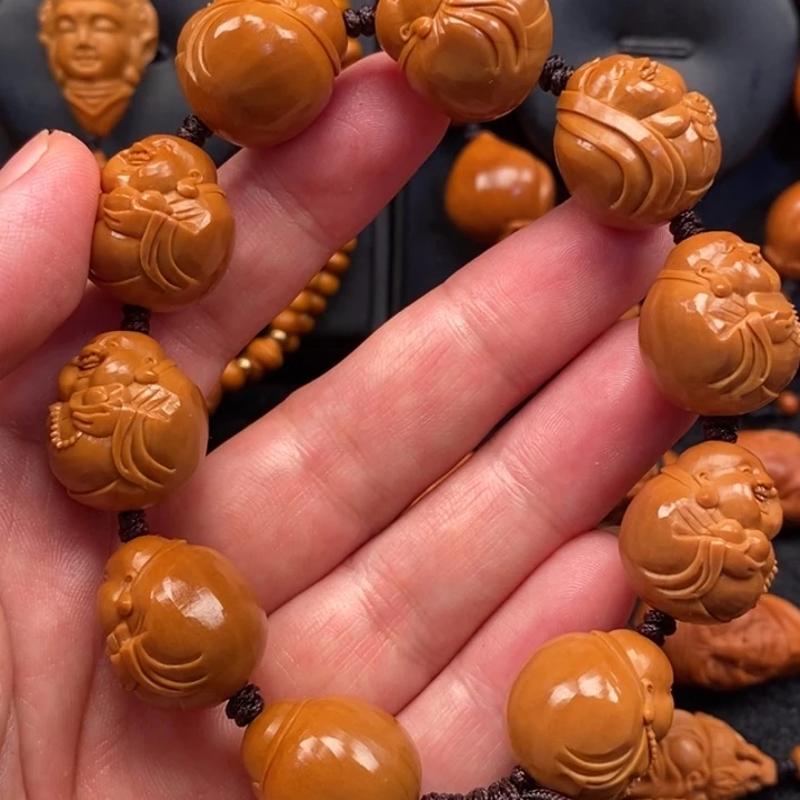 橄榄核手串/手链手工弥勒
