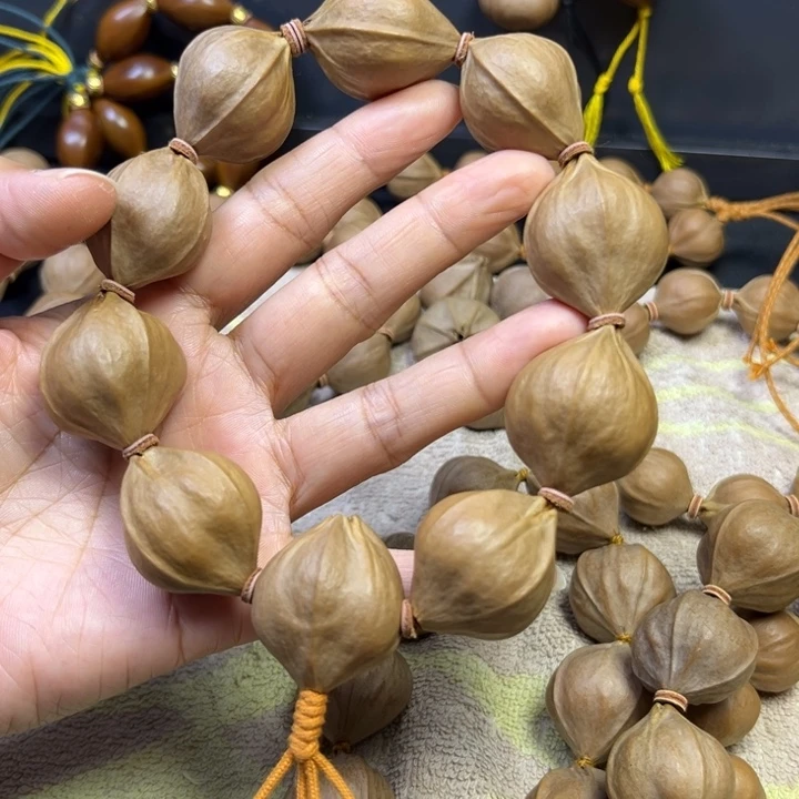 北***橄榄核手串/手链四花2.5*3.0