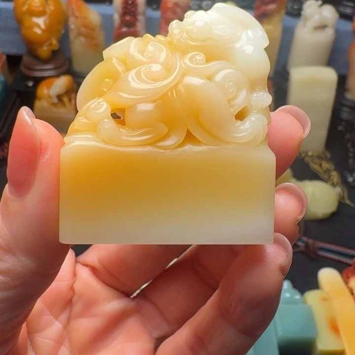 寿山石印石寿山石芙蓉