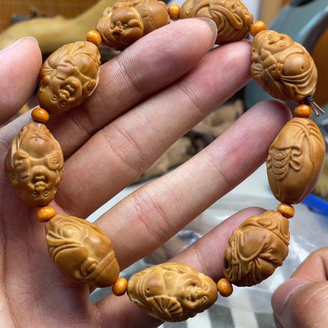 橄榄核手串/手链橄榄核雕工艺手串5119