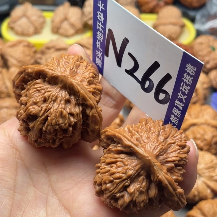 文玩核桃把件四座楼44尺