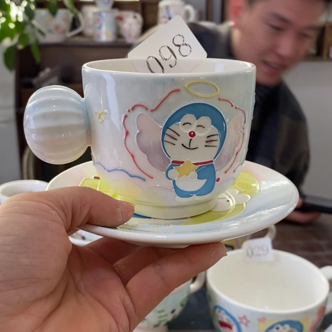 瓷片景德镇釉下手绘