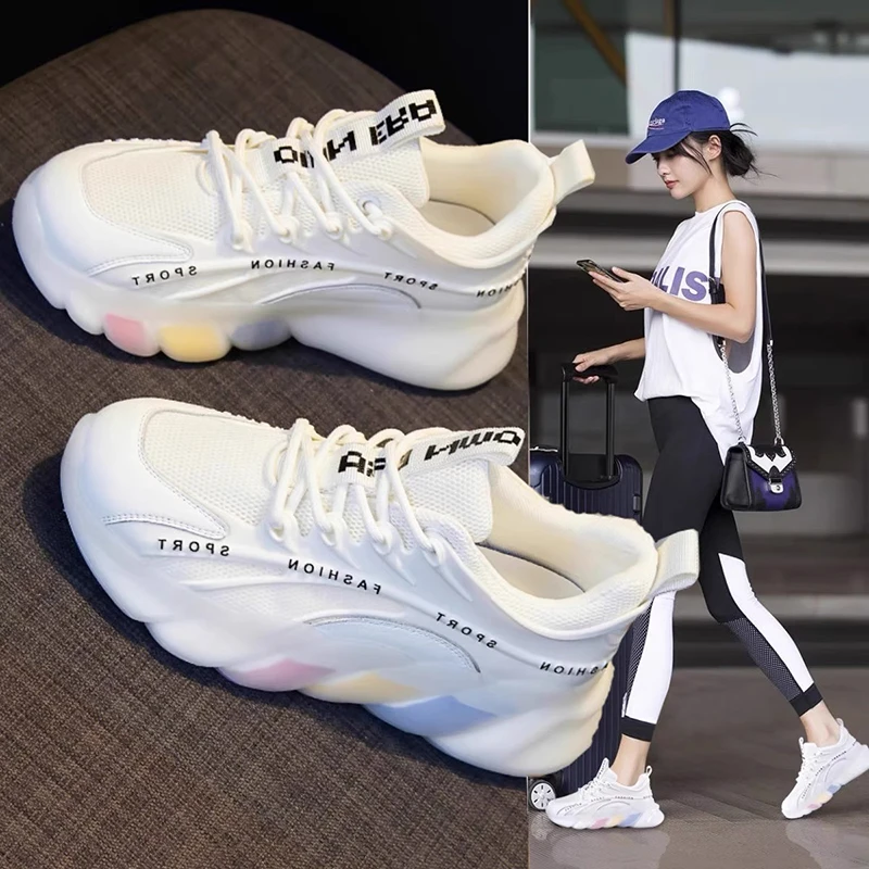 里奇·乔丹专业跑步鞋女2025新款春秋季透气减震轻便初中生大童软