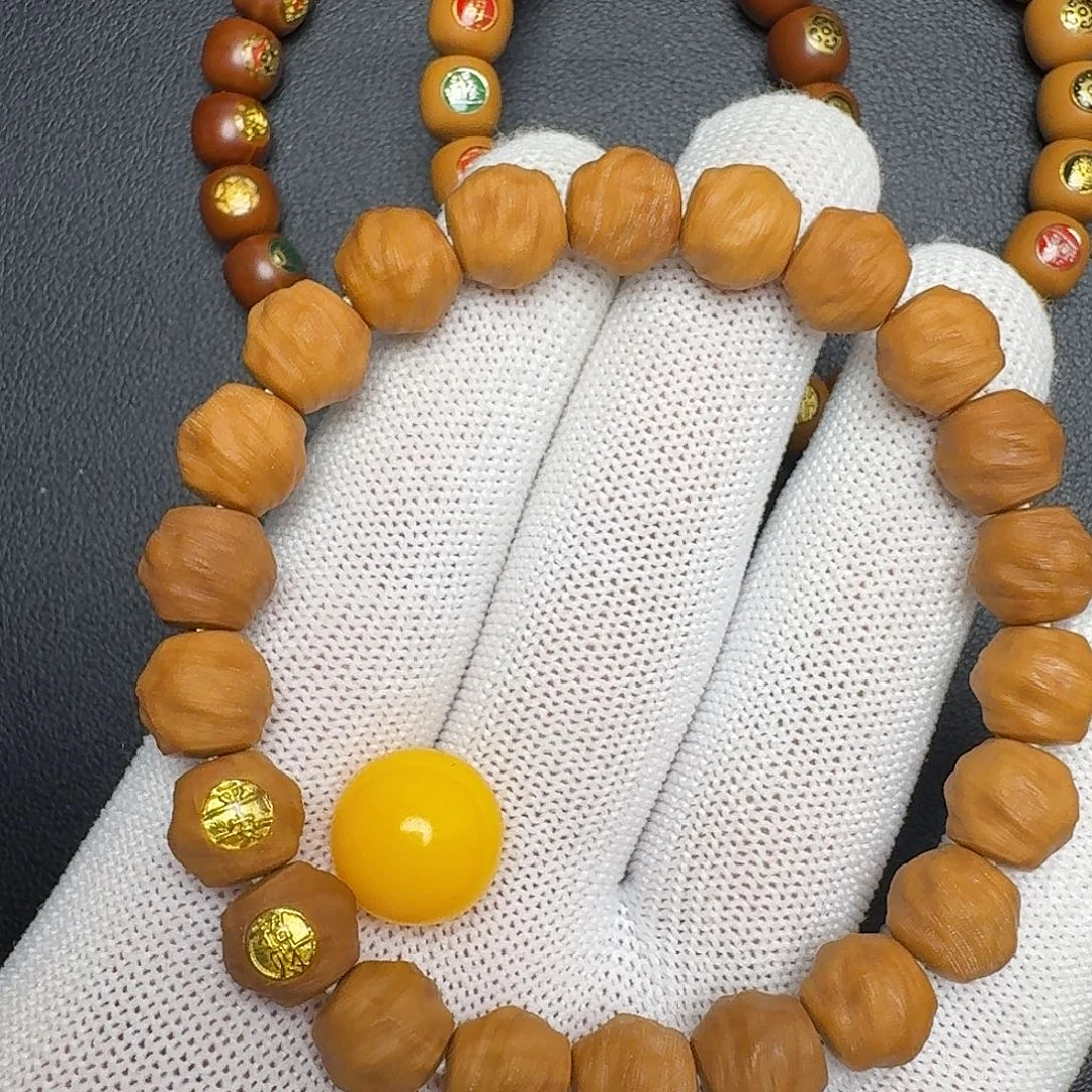 改***生猴头核桃手串放漏