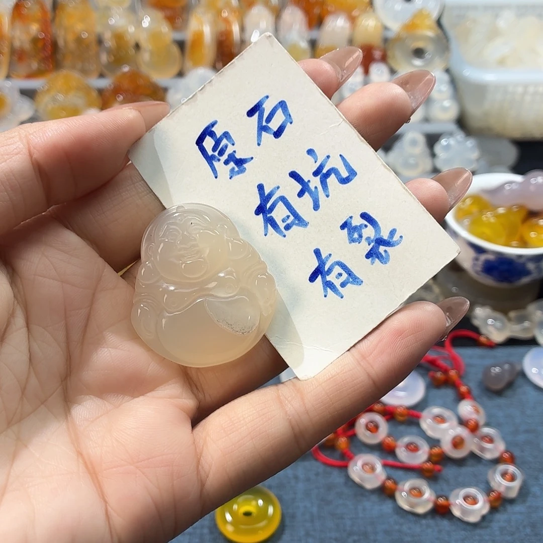 玛瑙/玉髓未镶嵌颈饰