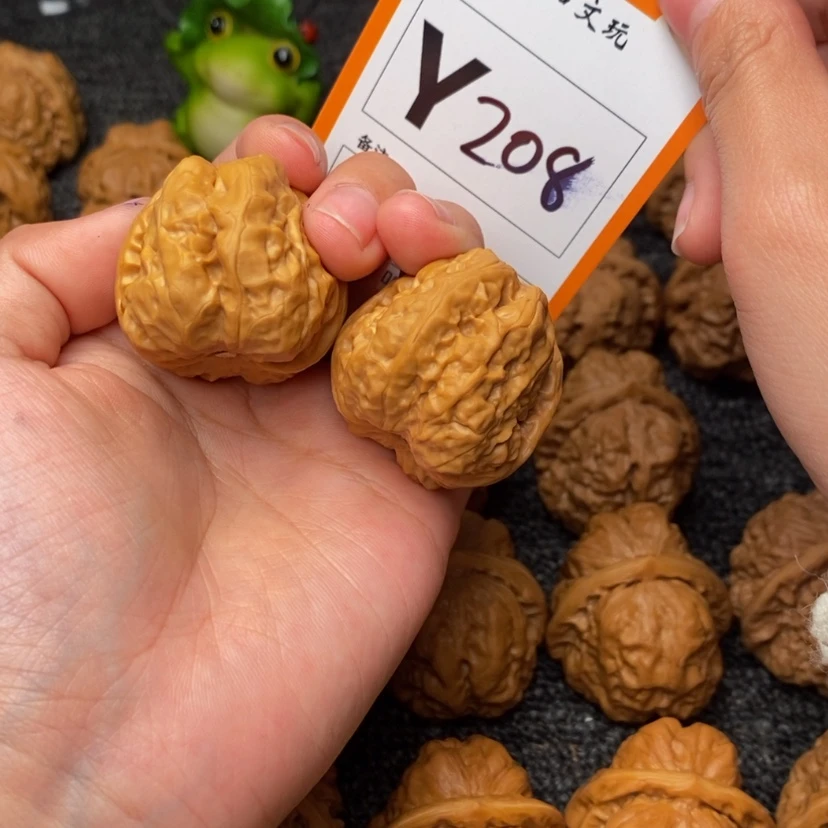 【闪购商品】把件桃核烨*34蛙蛙