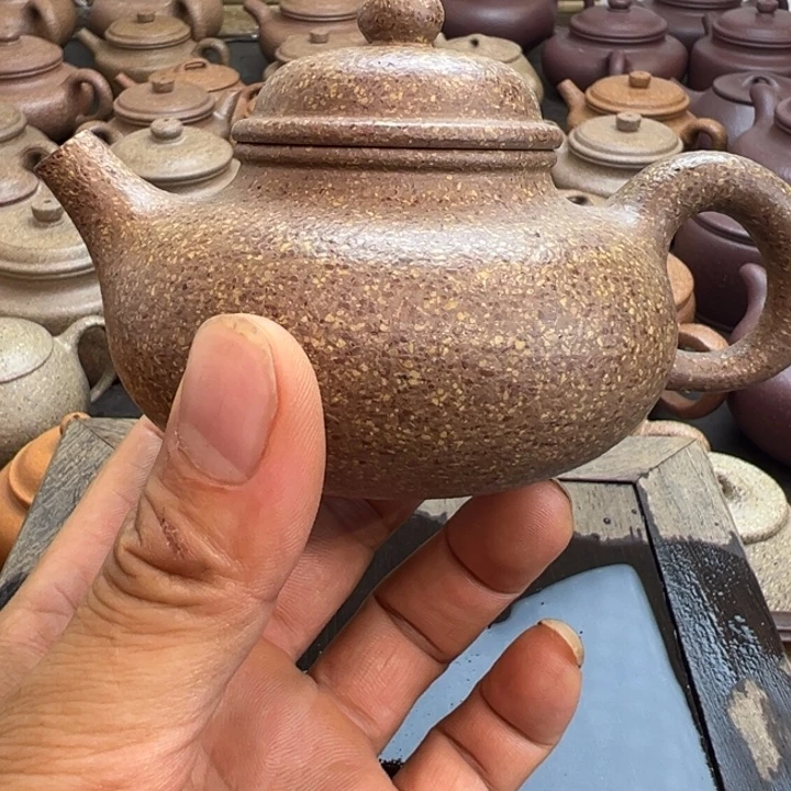 茶壶紫砂青降坡泥料