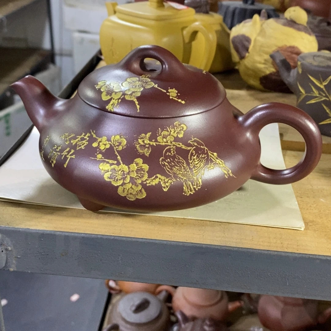 紫砂茶壶原矿手工248