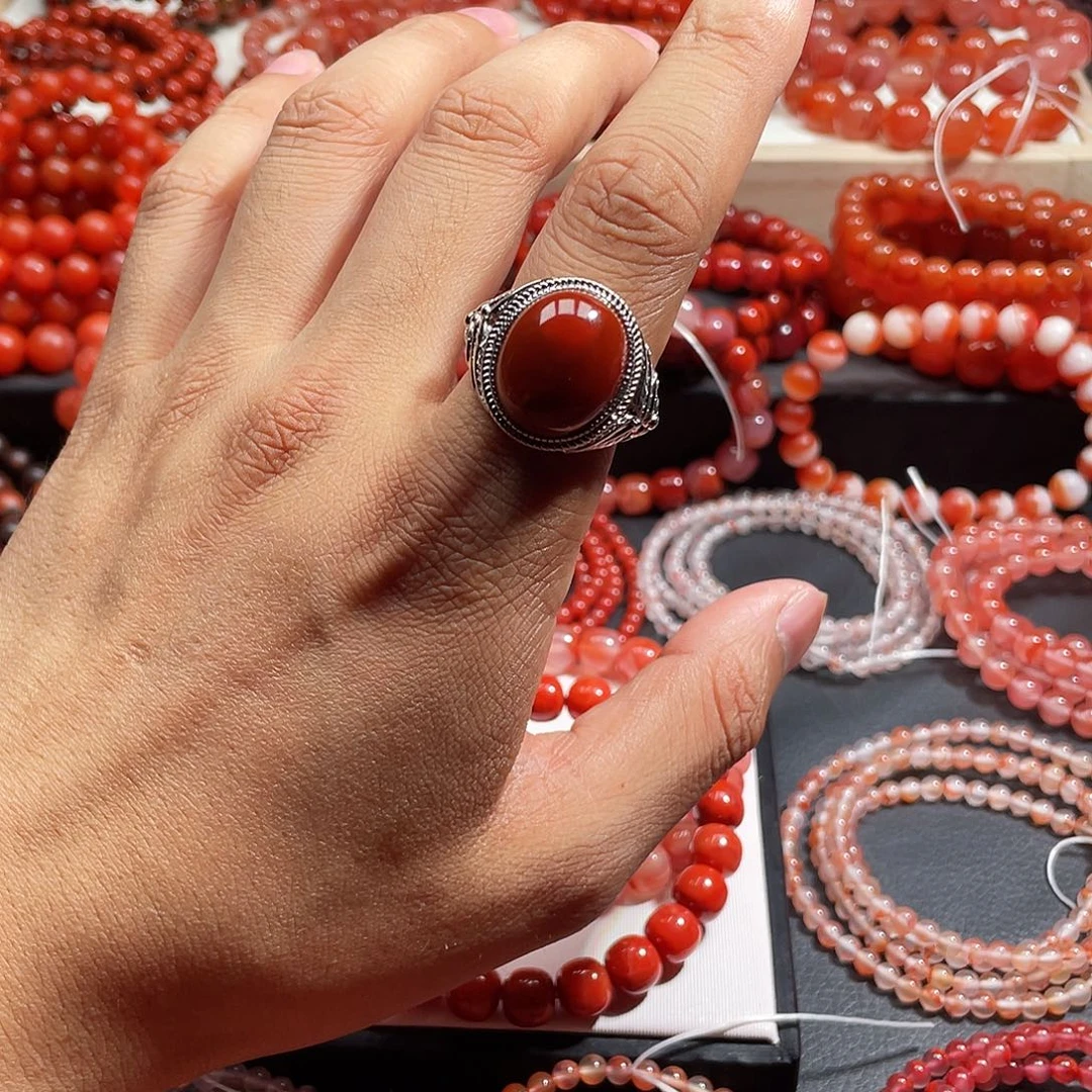 手链未镶嵌南红玛瑙