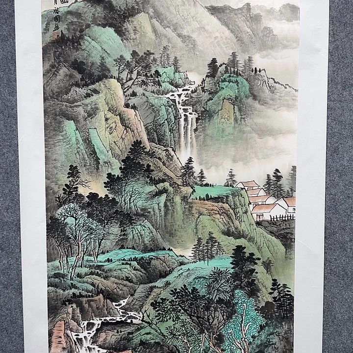 国画以文会友周老师