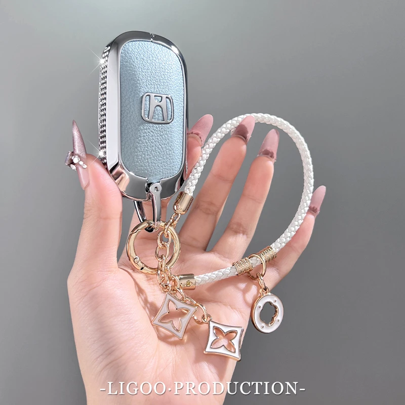 适用于本田crv钥匙套雅阁车十代思域缤智皓影xrv飞度艾力绅urv扣