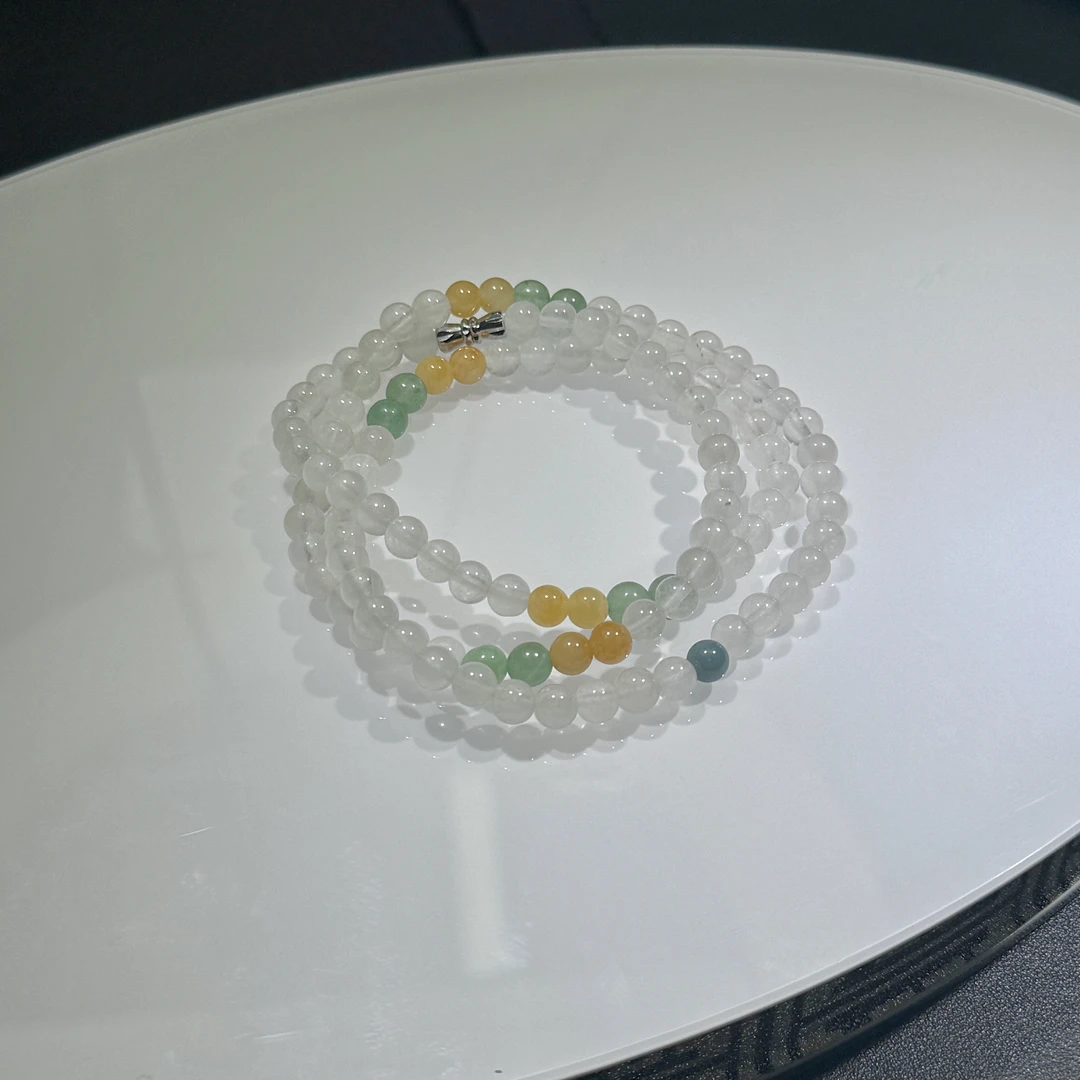 天然翡翠单珠DIY款式项链-HJCM001