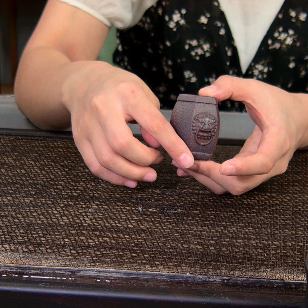 茶杯紫砂高货放漏