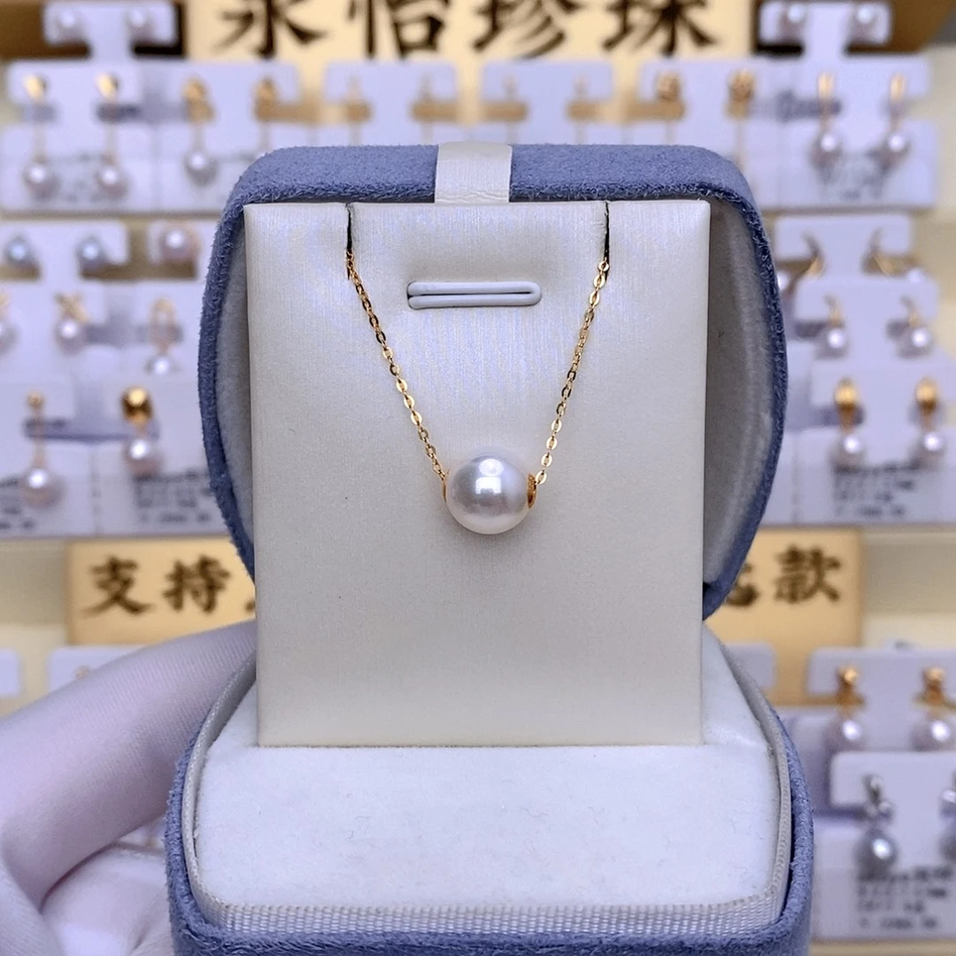 套链海水珍珠18K金镶嵌