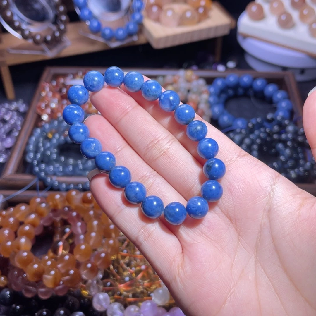 水晶手串未镶嵌兔毛团子