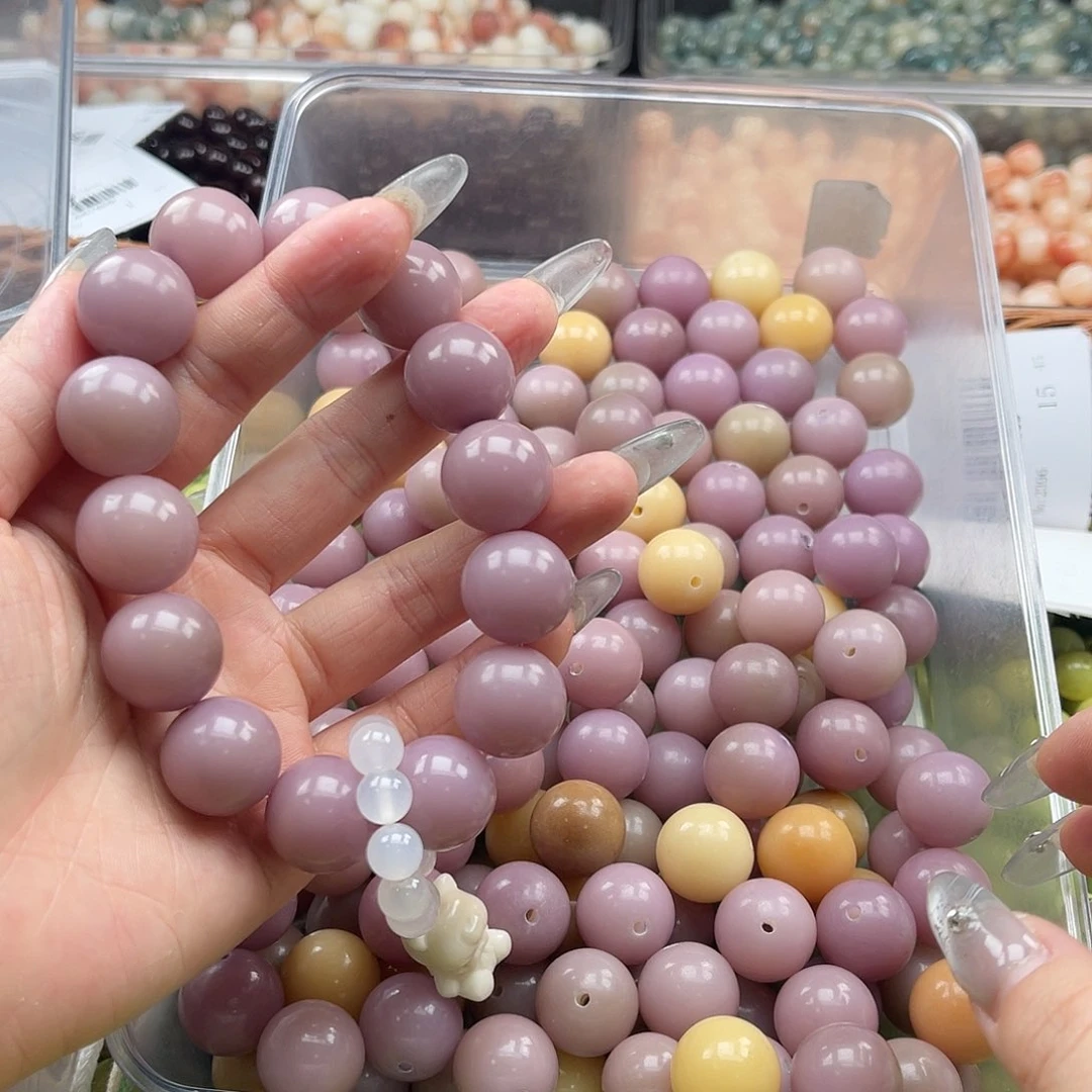 白玉菩提吊坠z瑕17mm/20+5颗