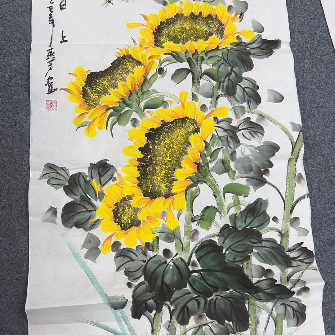 国画纯手绘作品图