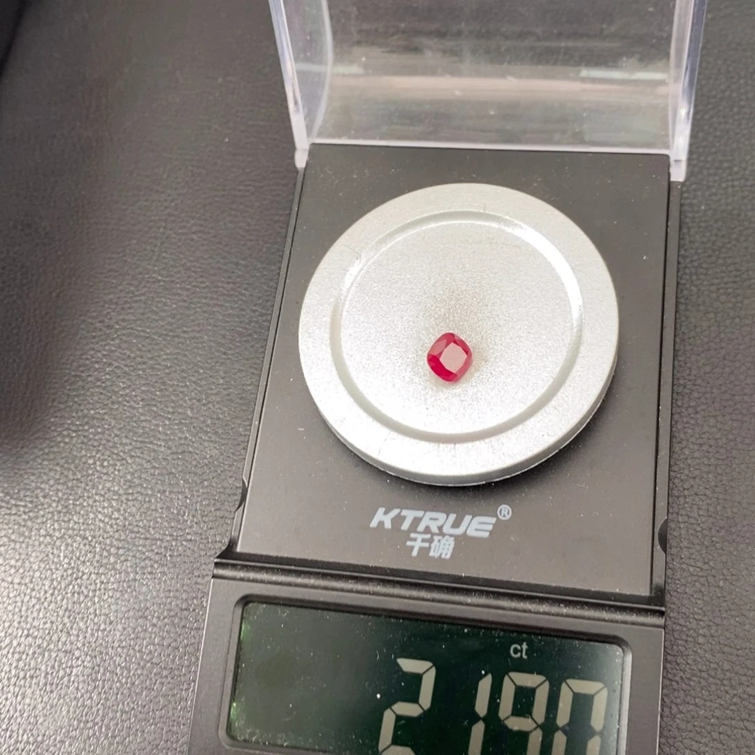 喵***本合成（培育）红宝石裸石未镶嵌2.19ct