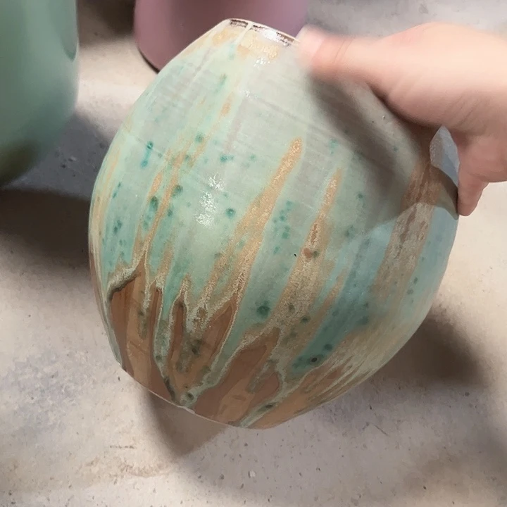 瓷片口16高22瑕景德镇陶瓷学院