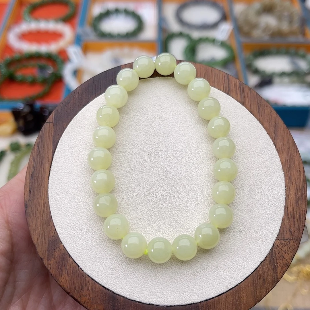 和田玉未镶嵌手串A30卡8