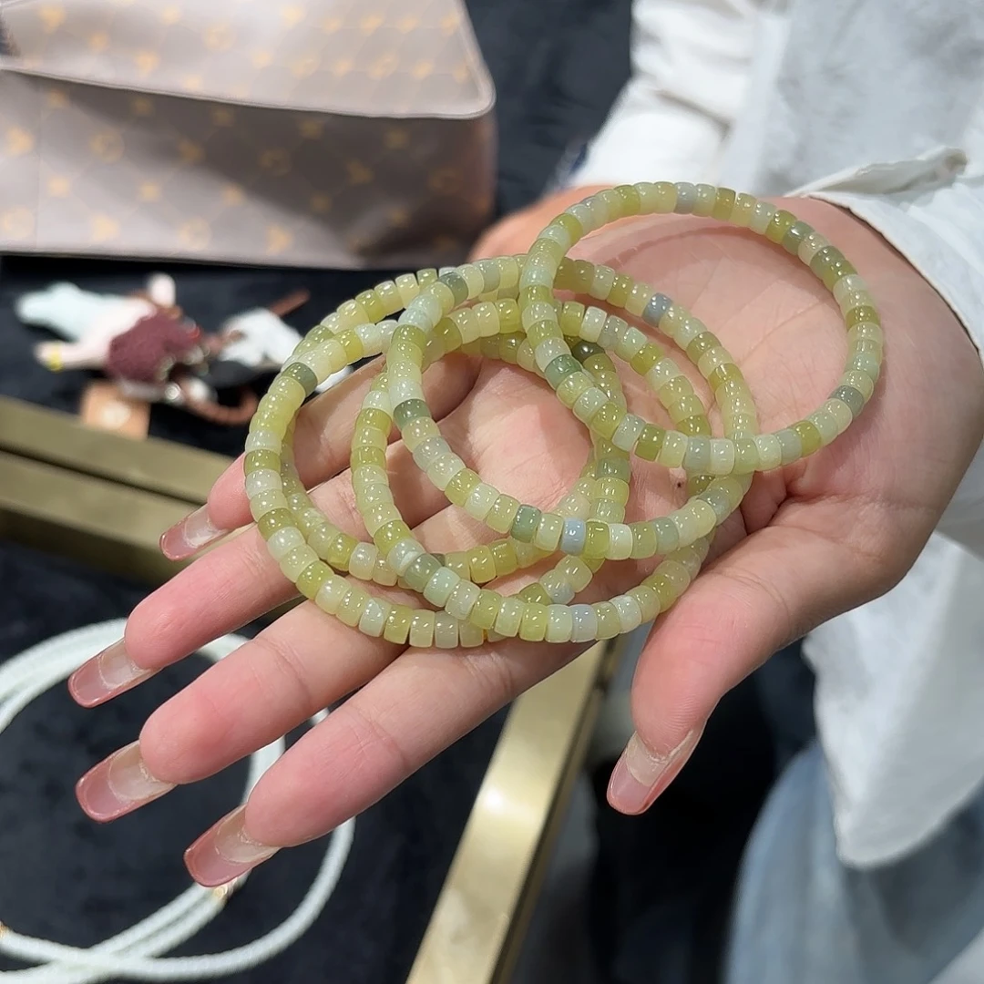 手串未镶嵌和田玉多样性发货拍一发一