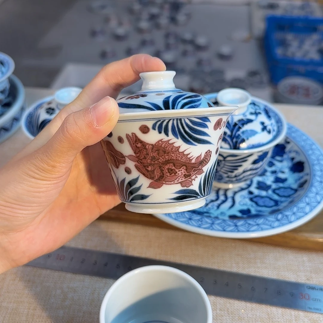 景德镇陶瓷学院手绘茶具