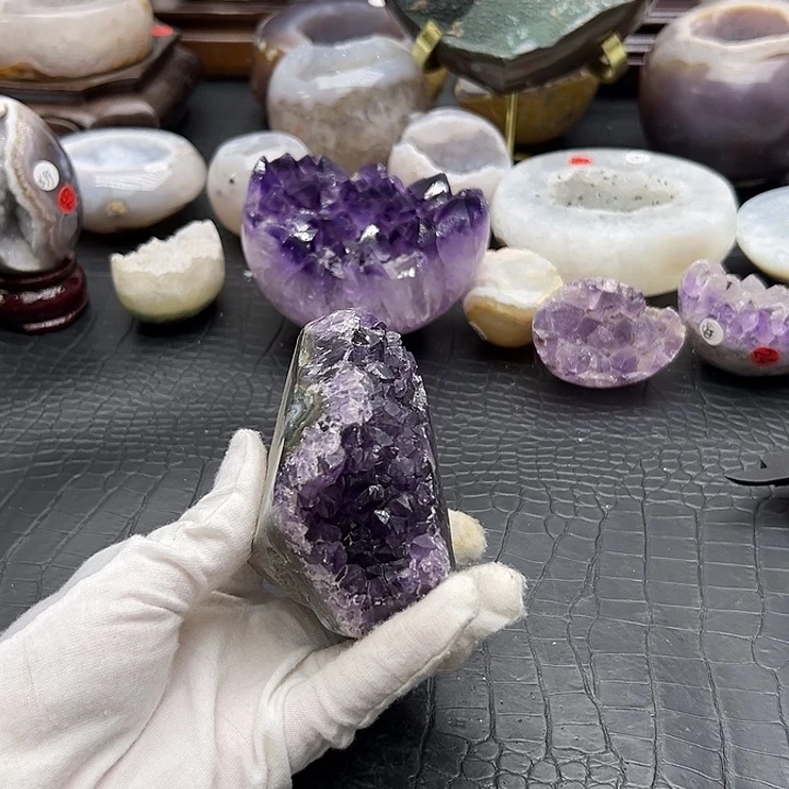 水晶珠宝半成品未镶嵌