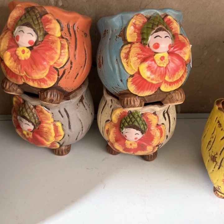 紫砂花盆粗陶材质多肉花盆