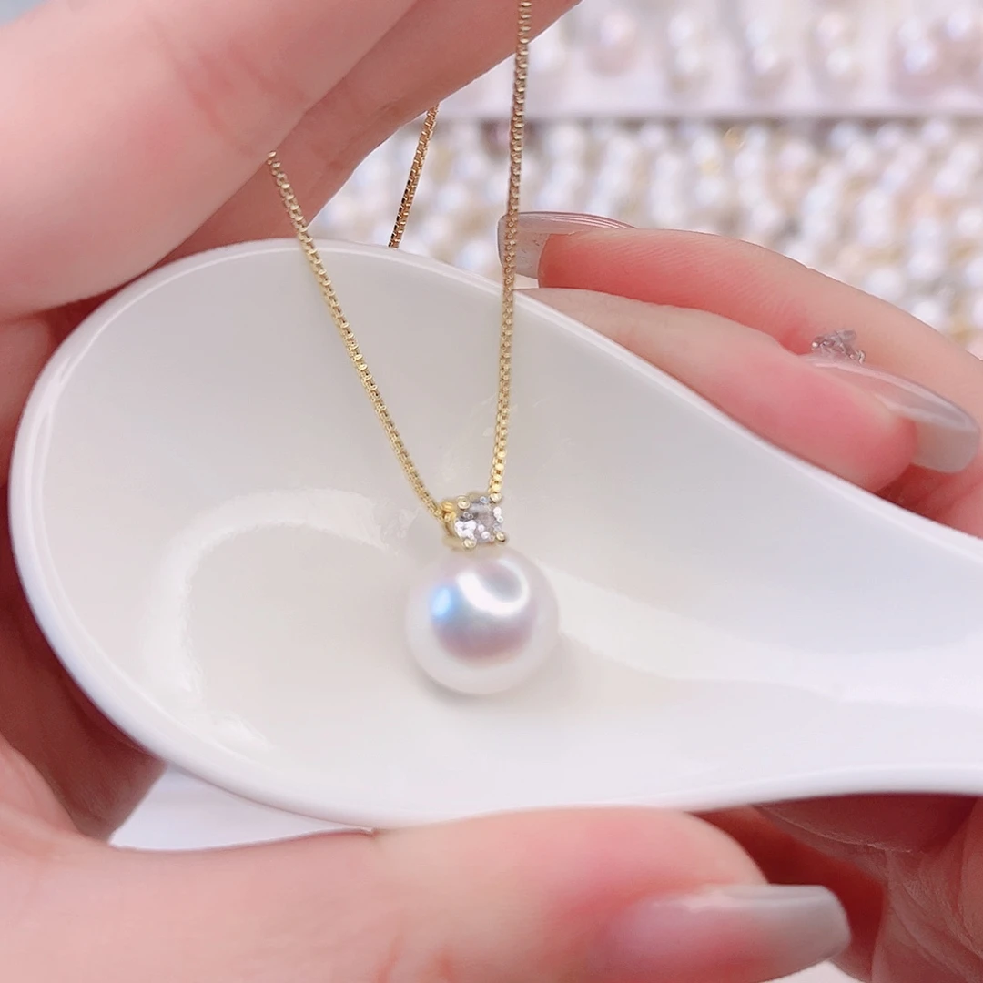 淡水珍珠吊坠(赠链)未镶嵌