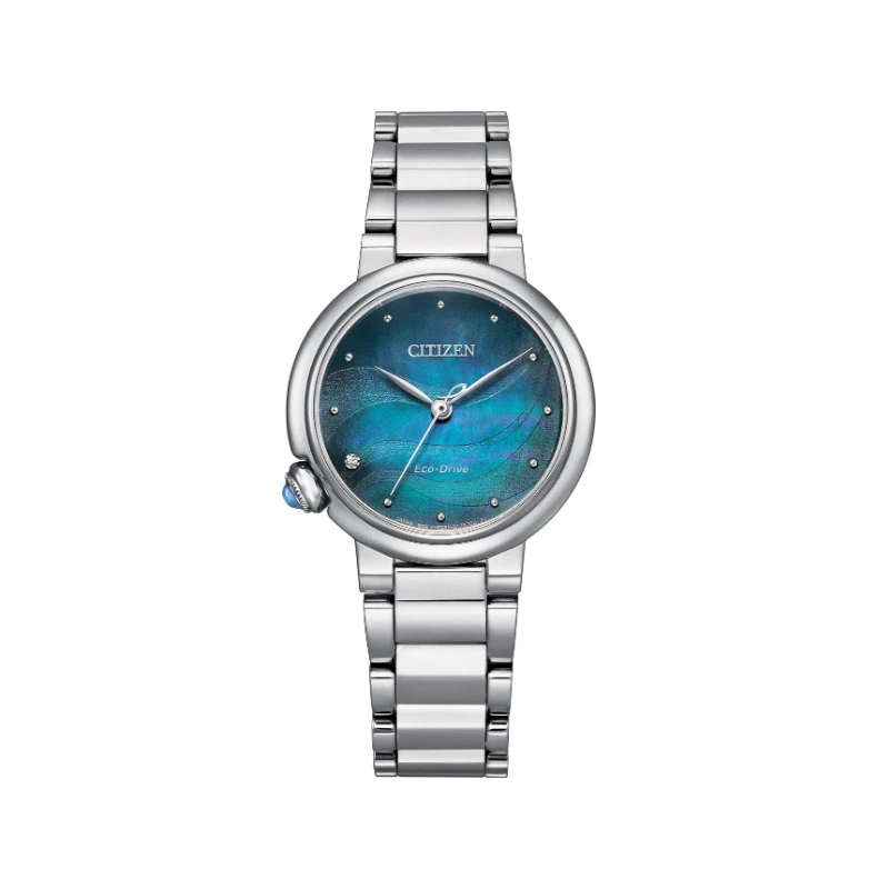 Citizen/西铁城光动能花语风吟系列“藏星河”女士腕表 EM0910-80N