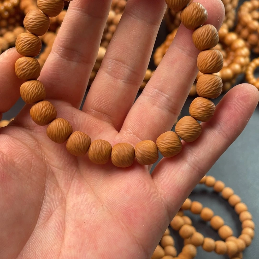 核桃手串/手链泛油油点千刃云锦