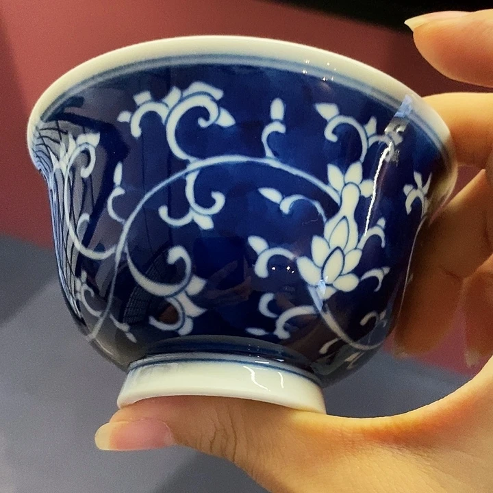 青花特价不退换看准拍手绘