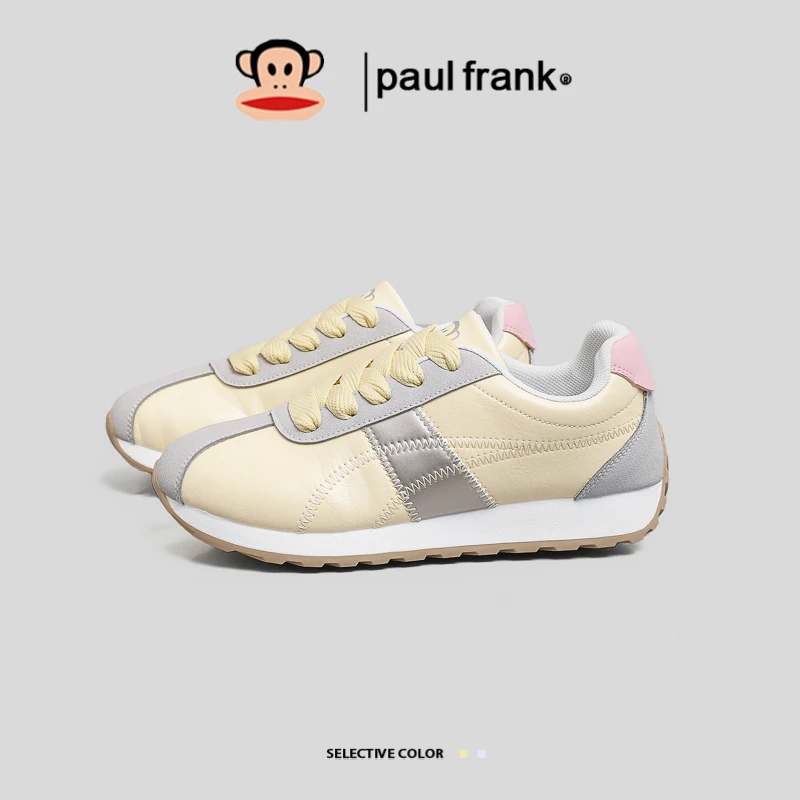 大嘴猴鞋子女款2025新款春秋季轻便软底不累脚阿甘鞋厚底旅游百搭